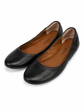 Lucky Brand Emmie Leather Ballet Flats
